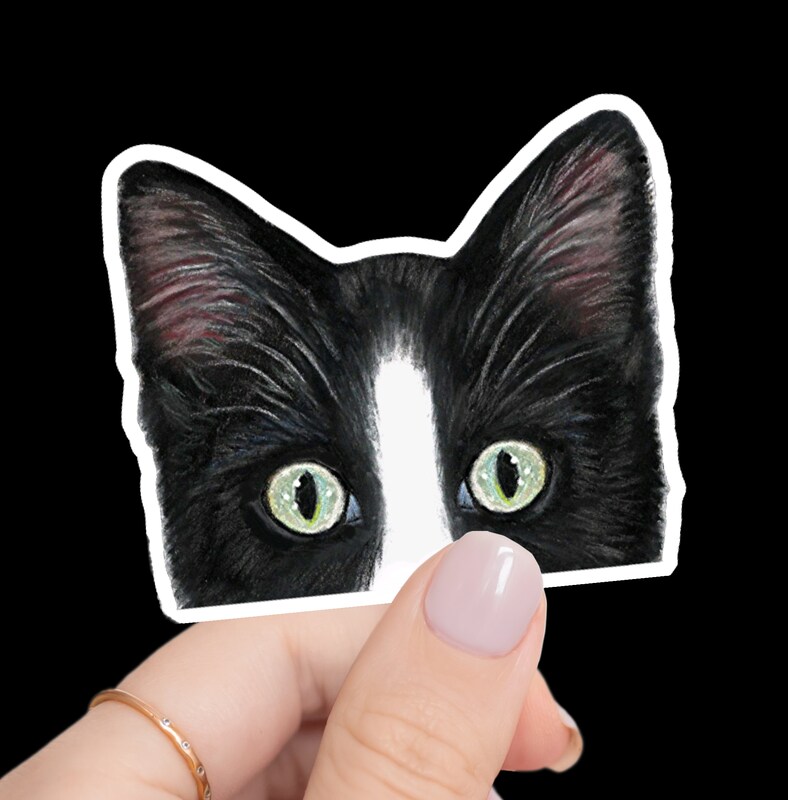Tuxedo Cat Stickers